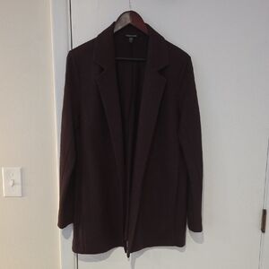 Eileen Fisher Dark Brown Blazer